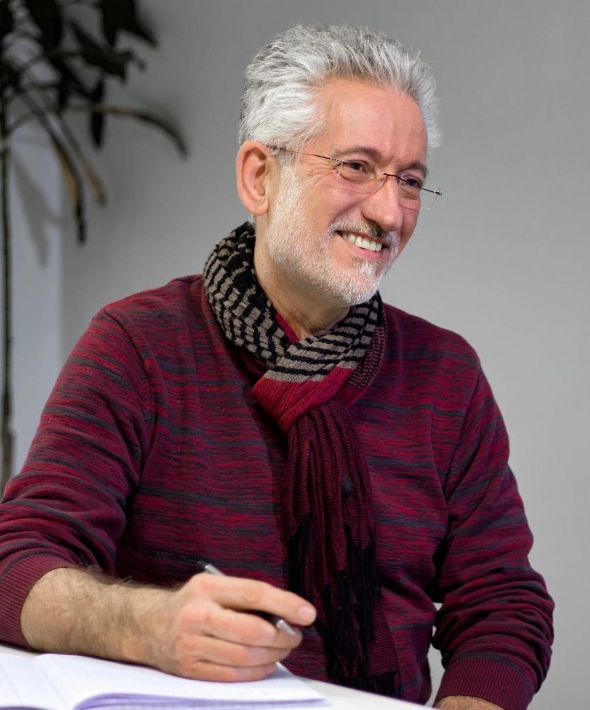 Portrait de Thierry Tournebise, fondateur de la maïeusthésie