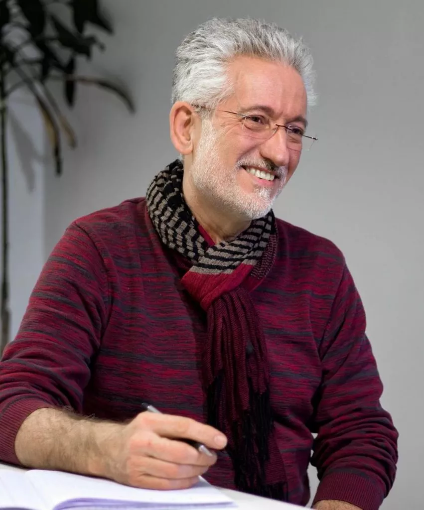 Portrait de Thierry Tournebise, fondateur de la maïeusthésie